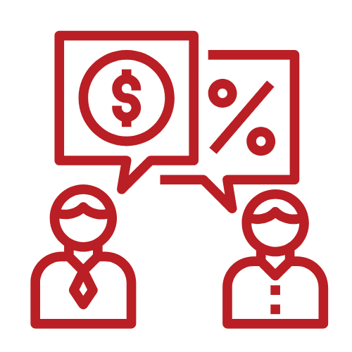 Negotiation discussion about wages and conditions.