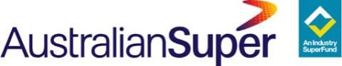 AustralianSuper logo, industry super fund.