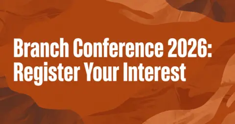 Branch Conference 2026 register your interest banner